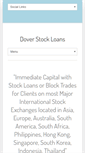 Mobile Screenshot of doverstockloans.com